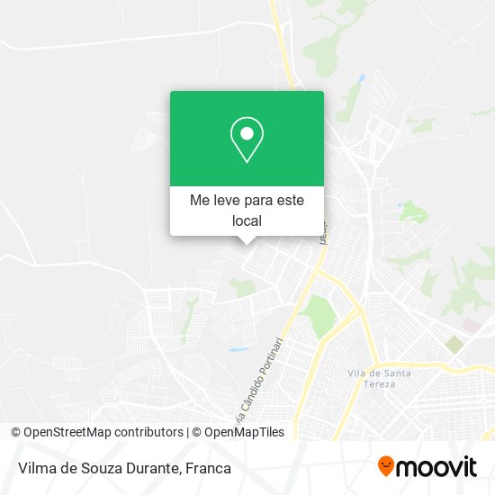 Vilma de Souza Durante mapa