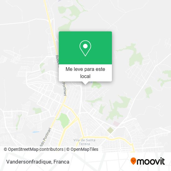 Vandersonfradique mapa