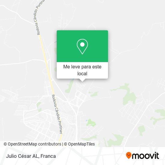 Julio César AL mapa