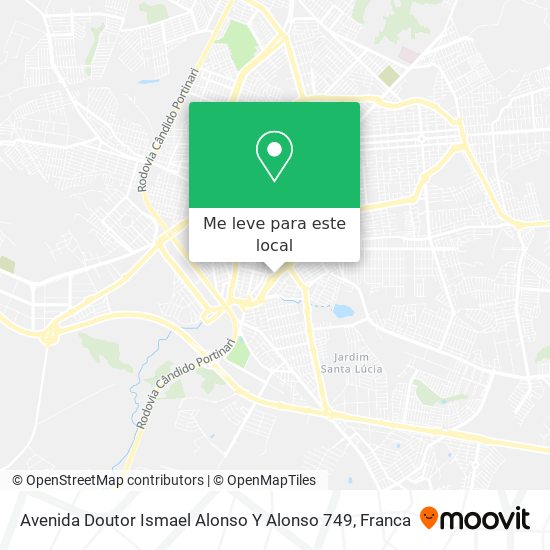 Avenida Doutor Ismael Alonso Y Alonso 749 mapa