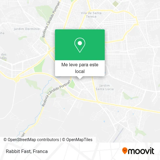 Rabbit Fast mapa
