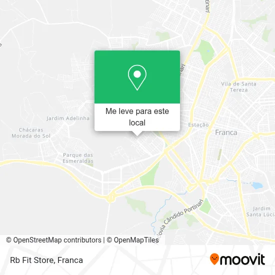 Rb Fit Store mapa