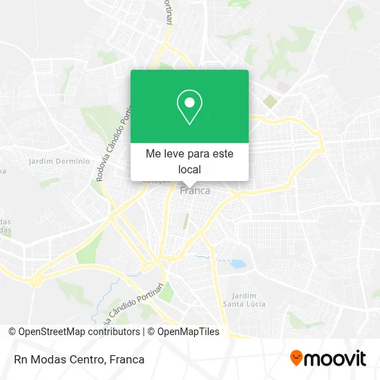 Rn Modas Centro mapa