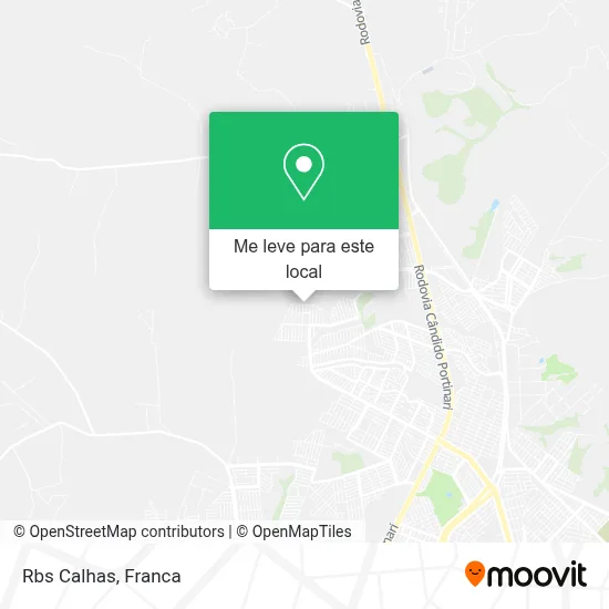 Rbs Calhas mapa