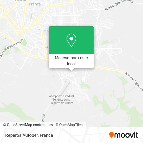 Reparos Autoder mapa