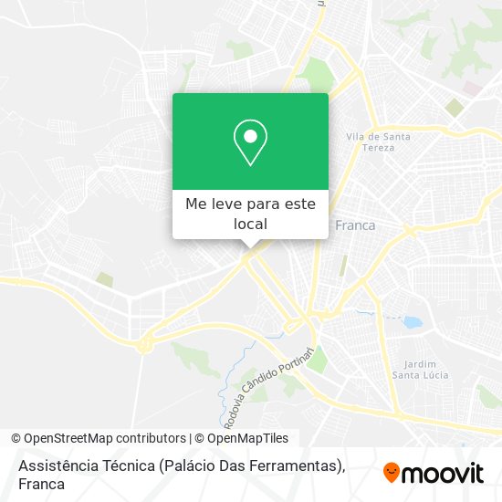 Assistência Técnica (Palácio Das Ferramentas) mapa