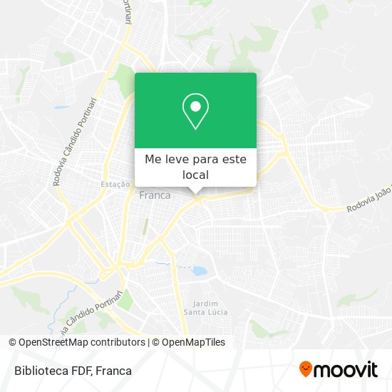 Biblioteca FDF mapa
