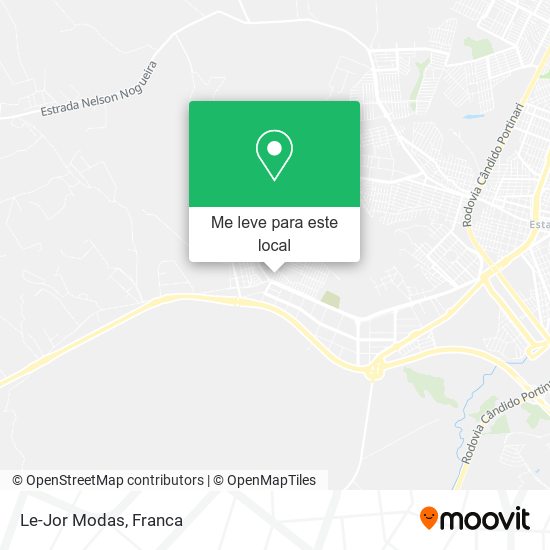 Le-Jor Modas mapa