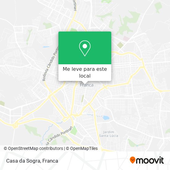 Casa da Sogra mapa