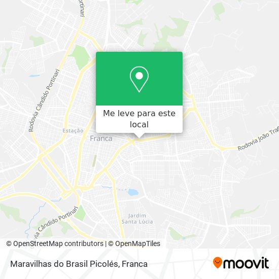 Maravilhas do Brasil Picolés mapa
