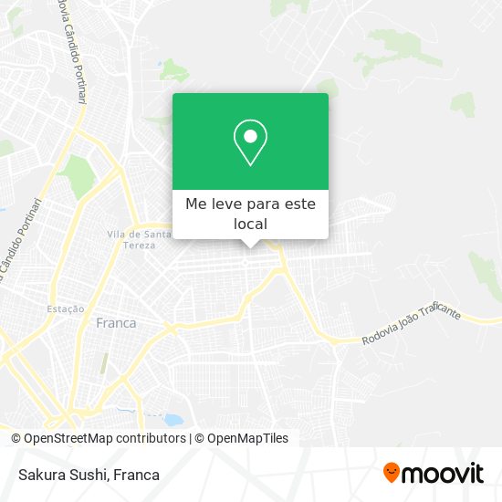Sakura Sushi mapa