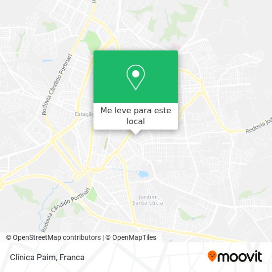 Clínica Paim mapa