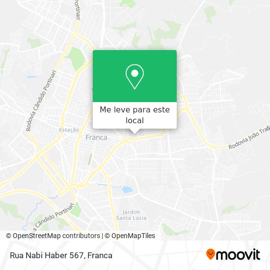 Rua Nabi Haber 567 mapa