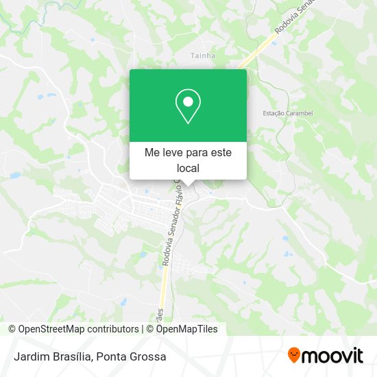 Jardim Brasília mapa