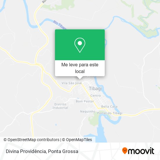 Divina Providência mapa