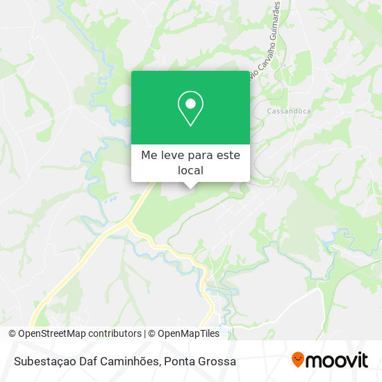 Subestaçao Daf Caminhões mapa