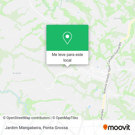 Jardim Mangabeira mapa