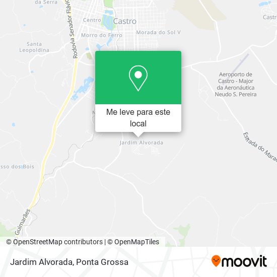 Jardim Alvorada mapa
