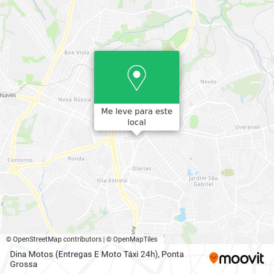 Dina Motos (Entregas E Moto Táxi 24h) mapa