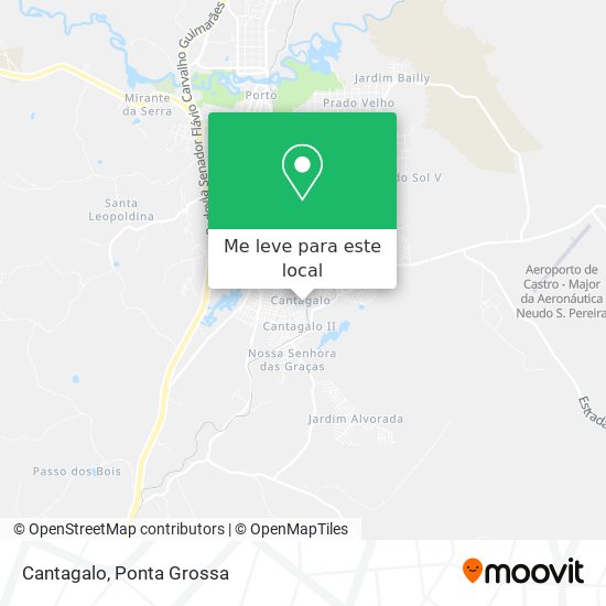 Cantagalo mapa