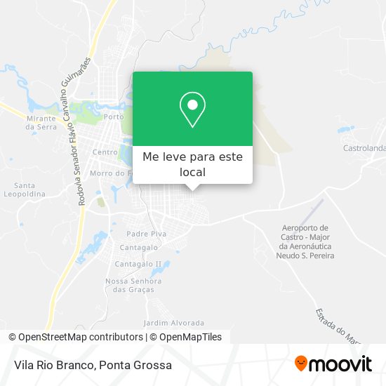 Vila Rio Branco mapa