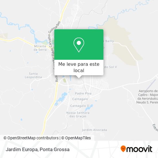 Jardim Europa mapa
