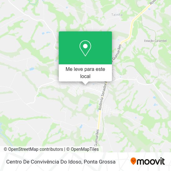 Centro De Convivência Do Idoso mapa