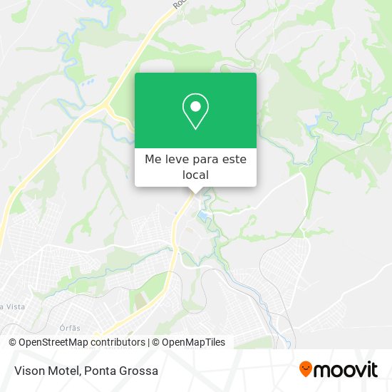 Vison Motel mapa