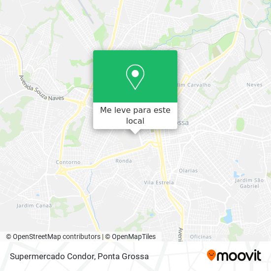 Supermercado Condor mapa