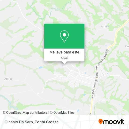 Ginásio Da Serp mapa