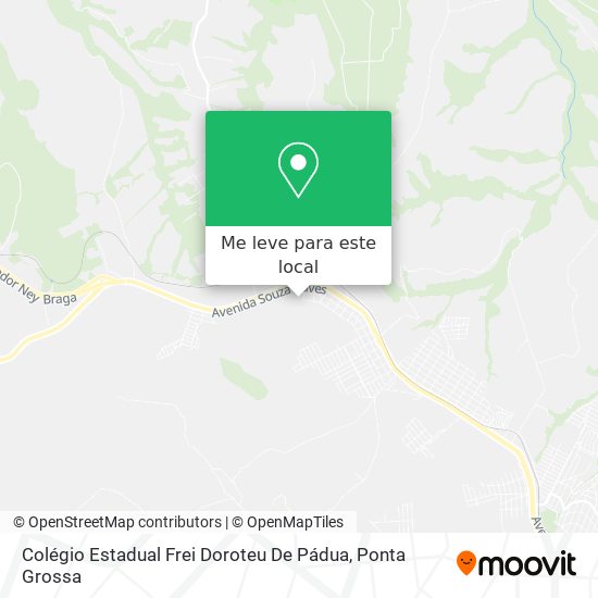 Colégio Estadual Frei Doroteu De Pádua mapa