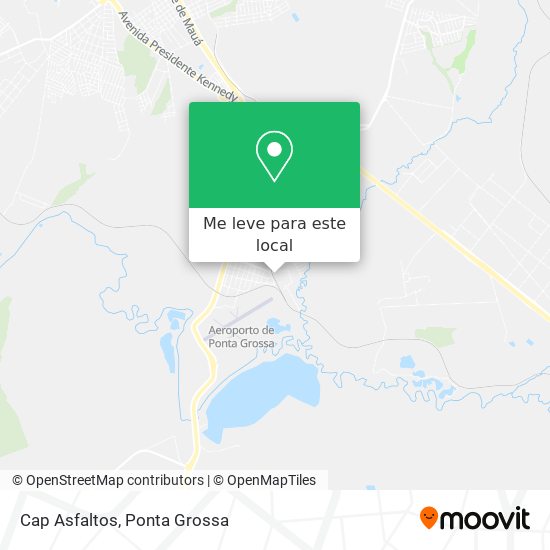 Cap Asfaltos mapa