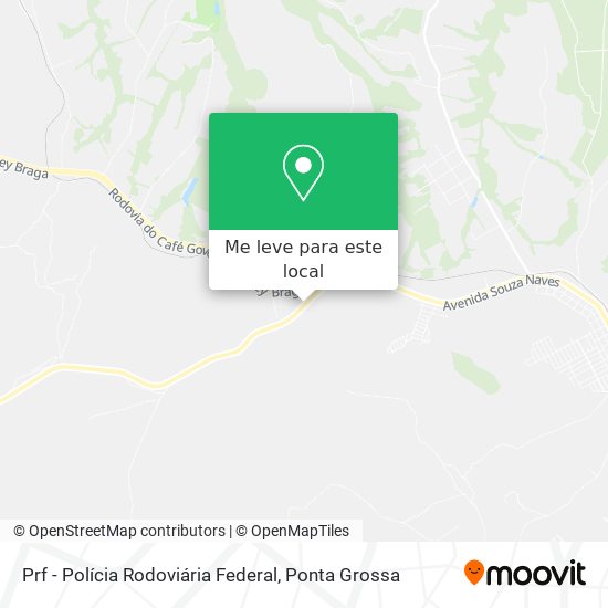 Prf - Polícia Rodoviária Federal mapa