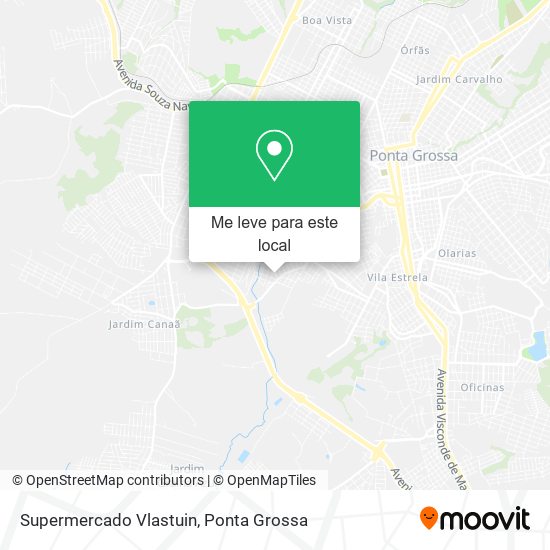 Supermercado Vlastuin mapa