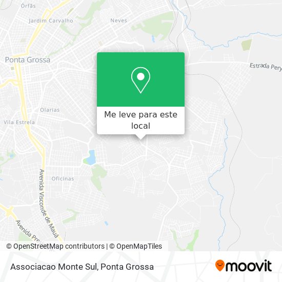 Associacao Monte Sul mapa