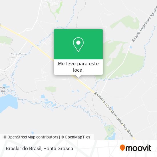 Braslar do Brasil mapa