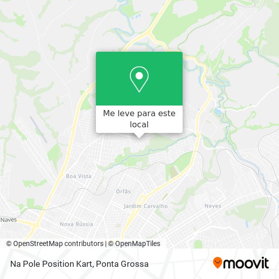 Na Pole Position Kart mapa