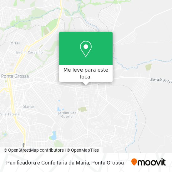Panificadora e Confeitaria da Maria mapa