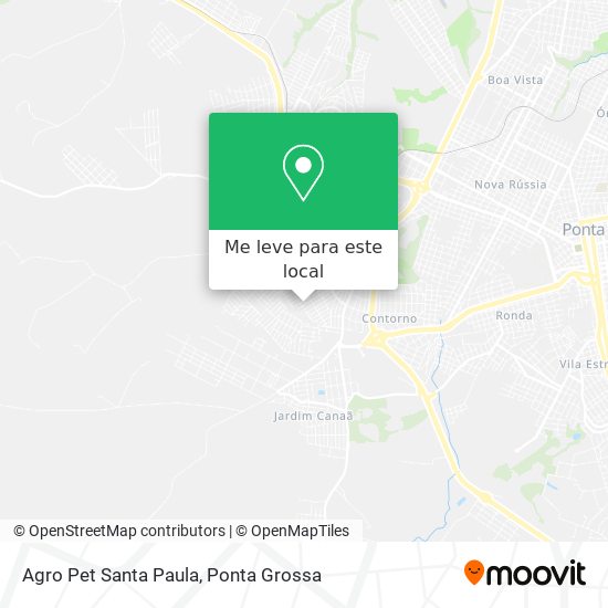 Agro Pet Santa Paula mapa