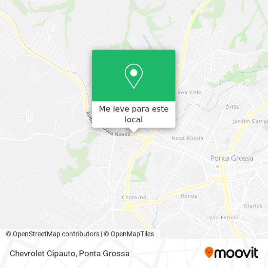 Chevrolet Cipauto mapa