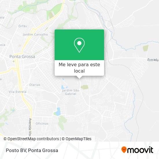 Posto BV mapa