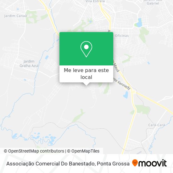 Associação Comercial Do Banestado mapa