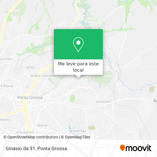 Ginásio da 31 mapa