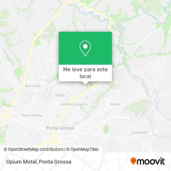 Opium Motel mapa