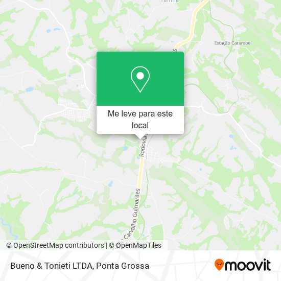 Bueno & Tonieti LTDA mapa