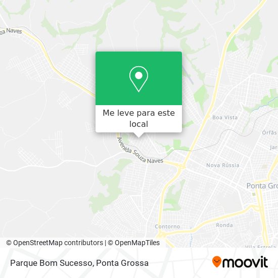 Parque Bom Sucesso mapa