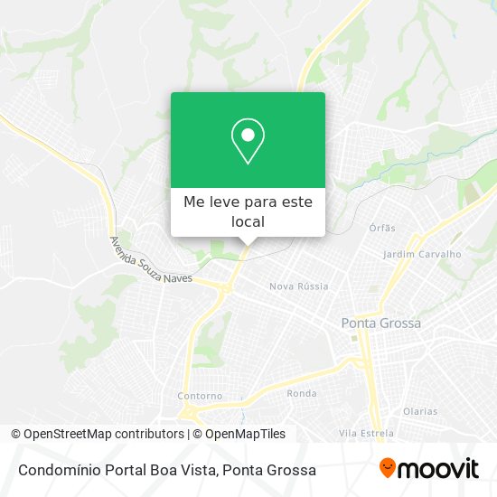 Condomínio Portal Boa Vista mapa