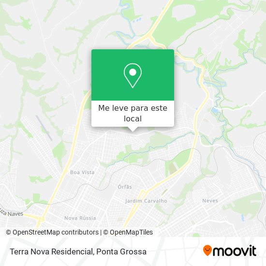 Terra Nova Residencial mapa