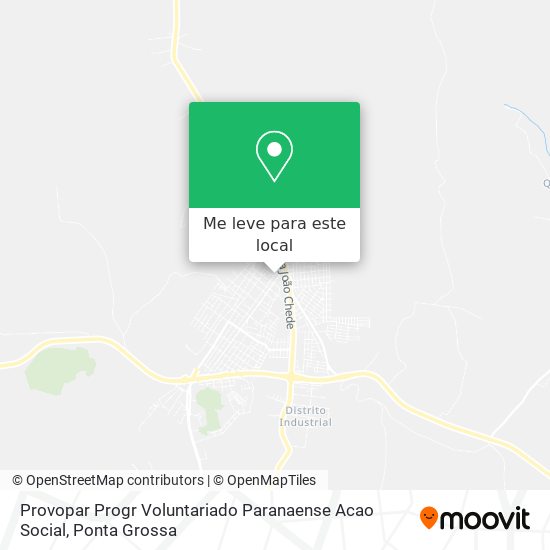 Provopar Progr Voluntariado Paranaense Acao Social mapa