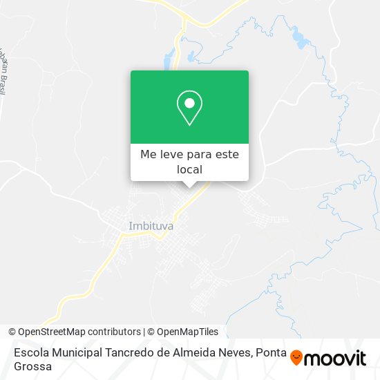 Escola Municipal Tancredo de Almeida Neves mapa